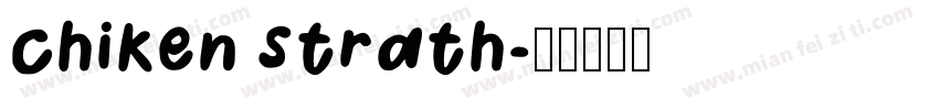 chiken strath字体转换